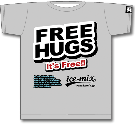 FREE HUGS 　Tシャツ