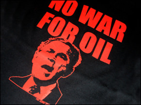 NO WAR FOR OIL TVc@vg