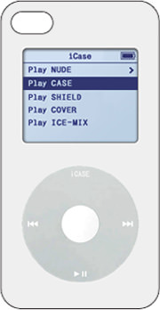 iPhoneハードカバー：iCase